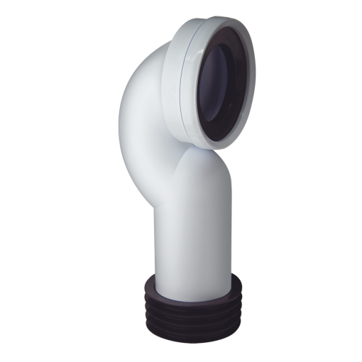 Manguito Acodado Dual Ahorra Espacio Multikwik S-234 RIUVERT