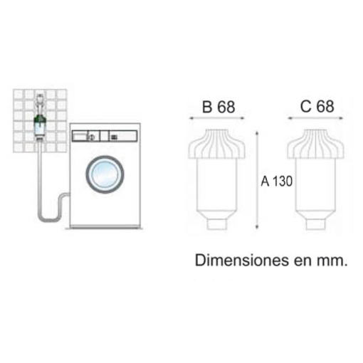 Dosificador De Polifosfato Para lavadoras DOSAL