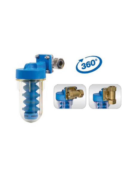 Housing w/polyphosphate powder