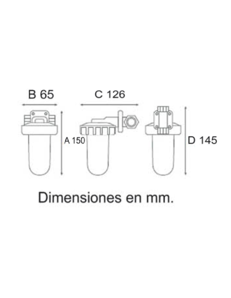 Housing w/polyphosphate powder