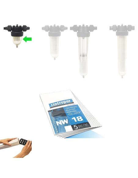 5 Micron NW 18 Set 5 Filt. Réser.