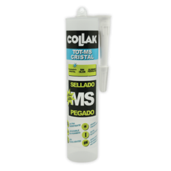 Sellador Polímero TOT-MS CRISTAL 300 Ml. COLLAK
