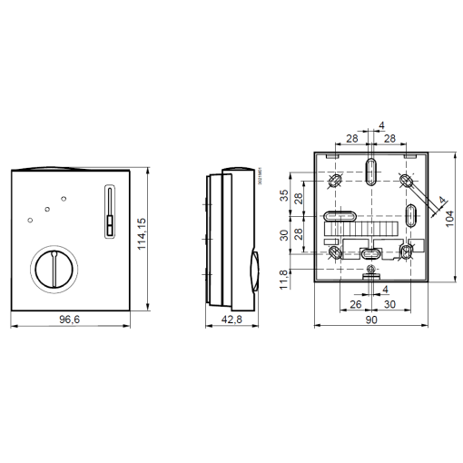 REG. AMB. / RETOR.2 TUBOS 3V