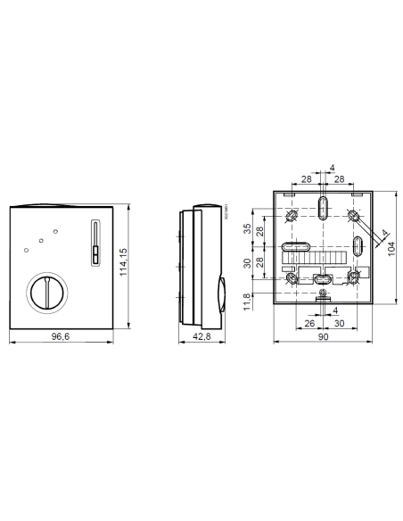 REG. AMB. / RETOR.2 TUBOS 3V