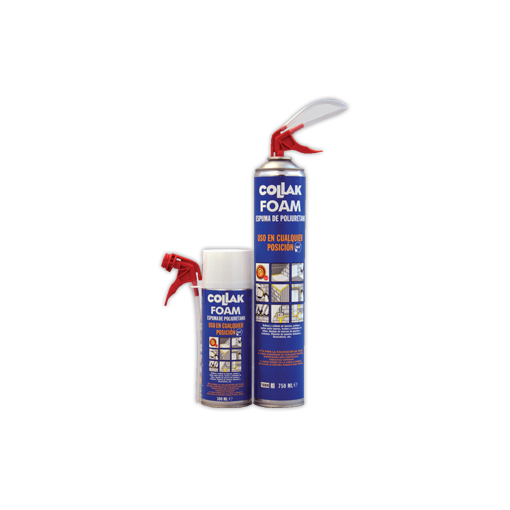 Foam Cánula Multiposición 300 Ml. (Con Guantes) COLLACK