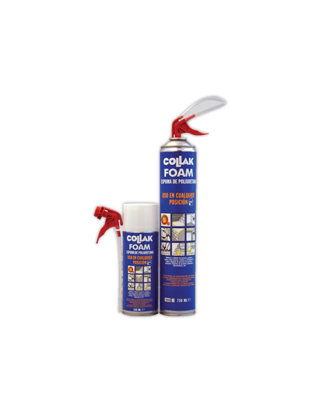 Foam Cánula Multiposición 300 Ml. (Con Guantes) COLLACK