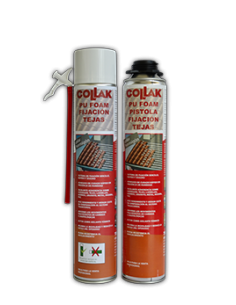 Espuma De Poliuretano FOAM TEJAS Pistola COLLAK