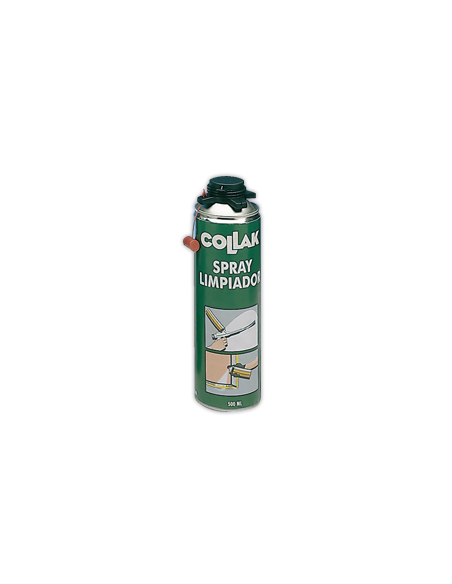 SPRAY LIMPIADOR De Espuma Poliuretano 500 Ml. COLLAK