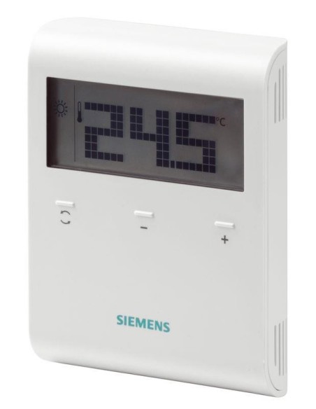 Termostato de ambiente con visor LCD RDD100.1 SIEMENS