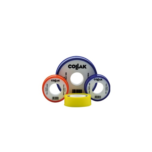 Cinta "Ptfe" 12 M. X 12 Mm. X 0,10 Mm. COLLACK