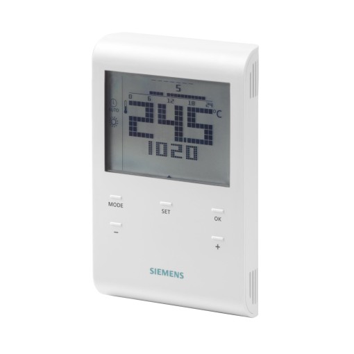 RDE100 Termostato de ambiente con interruptor de 7 dias y LCD, AV 230 V