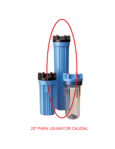 Filtro Doméstico De Vaso Opaco PENTEK 20"