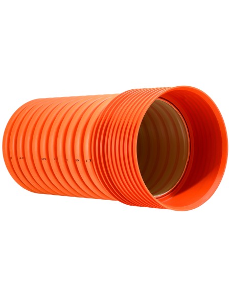 METRO TUBERÍA CORRUGADA SANEAMIENTO SN8 CON JUNTA