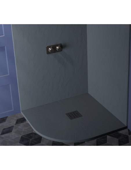 PLATO DE DUCHA PIZARRA SEMICIRCULAR - DOCCIA