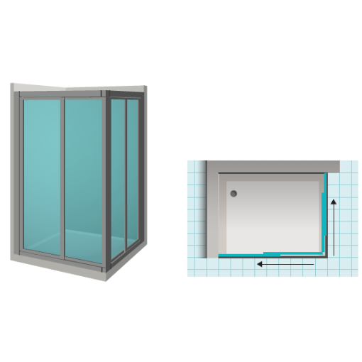 MAMPARA DE DUCHA VIENA- DOCCIA