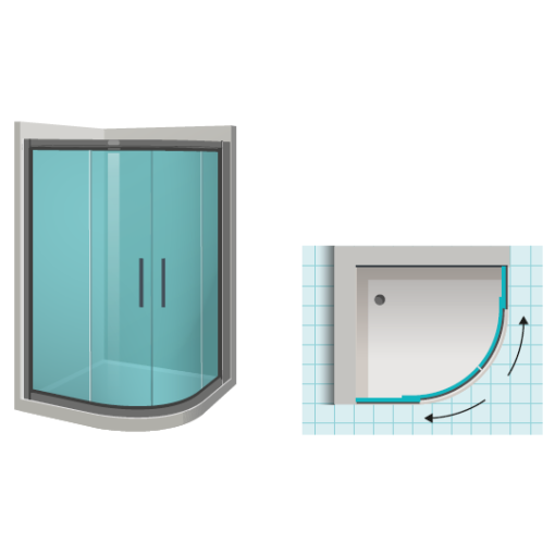 MAMPARA DE DUCHA SAO PAULO - DOCCIA