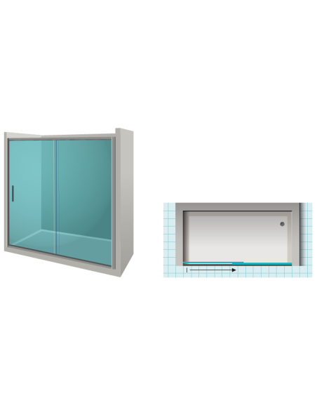 MAMPARA DE DUCHA QUITO - DOCCIA