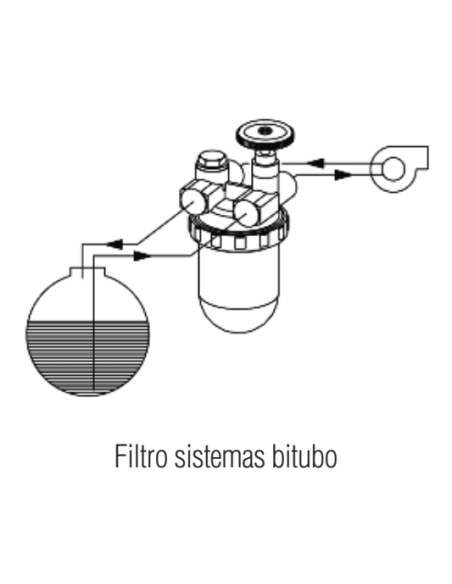 Filtro Para Gasoleo OILPUR Bitubo