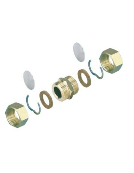 Racor Unión Tubos Dn16/Rosca 3/4" Para Solar