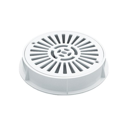 Reja De Drenaje ABS Blanco Ø 200 MM. ASTRALPOOL