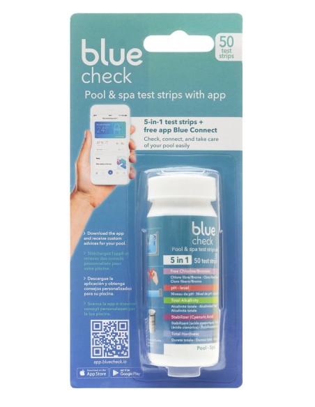 Blue Check Test Strips 5 En 1 - ASTRALPOOL