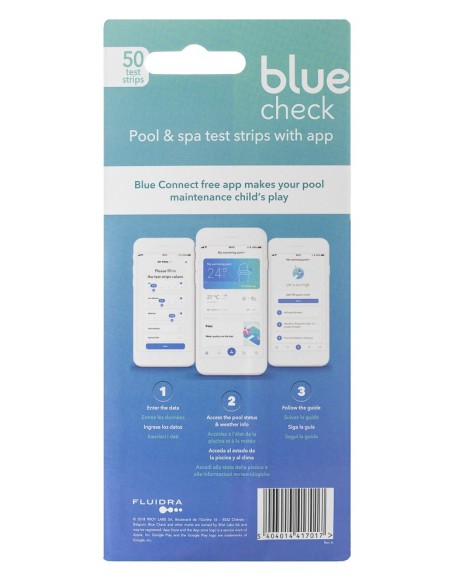 Blue Check Test Strips 5 En 1 - ASTRALPOOL