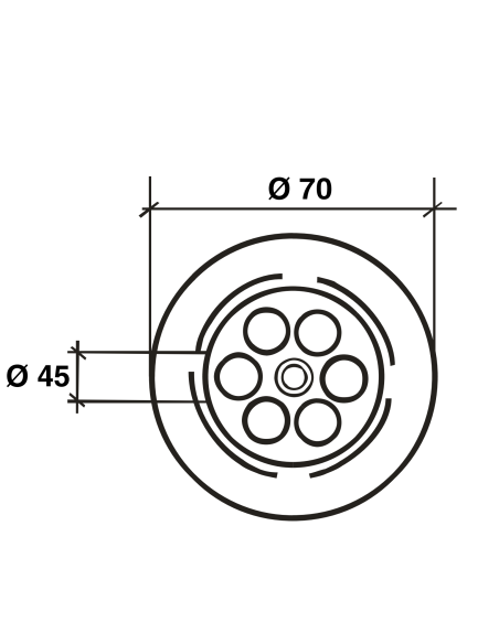 Ac-21 Rejilla Inox.Valvula 70 - RIUVERT