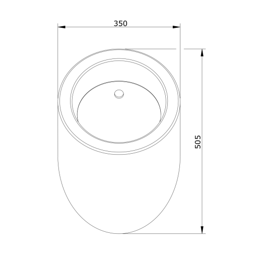 Urinario Blanco WCA - UNISAN