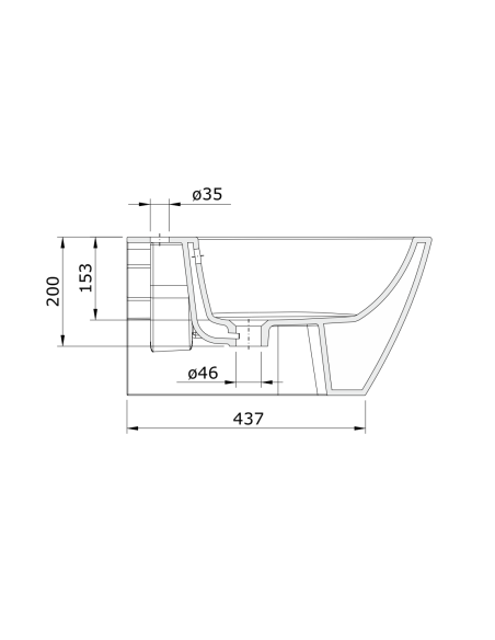 Bide  Suspendido 56 SANLIFE - UNISAN
