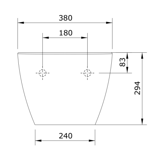 Bide Susp 56 C/Orific SANLIFE - UNISAN