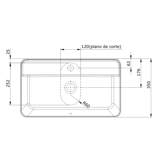 60X35 Rectang. C/O SANLIFE - UNISAN