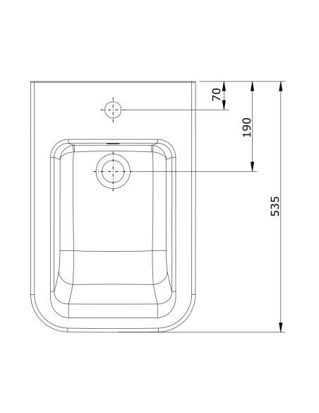 Bidé Suspendido ADVANCE  UNISAN