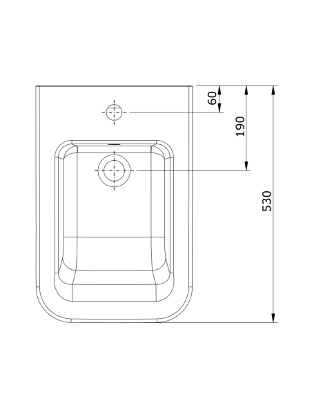 Bide Blanco ADVANCE - UNISAN