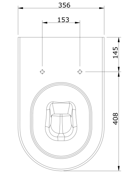Inodoro Cisterna Alta A Pared URB.Y UNISAN