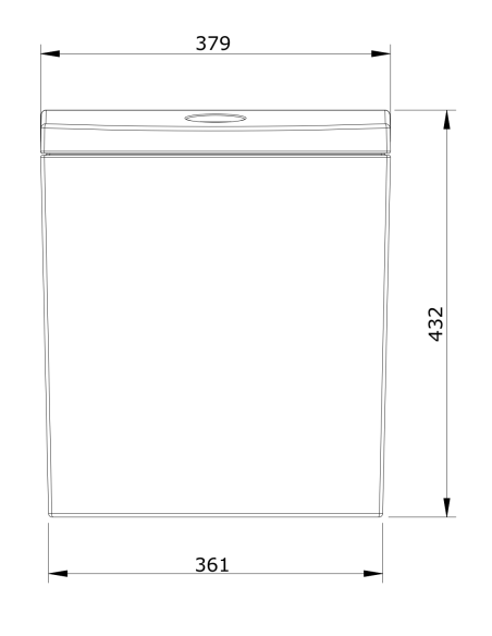 Cisterna Con Mecanismo De Descarga 60 URB.Y UNISAN