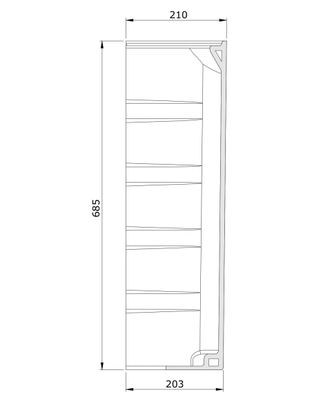 Pedestal Blanco URB.Y - UNISAN