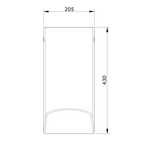 Semi Pedestal Blanco URB.Y - UNISAN