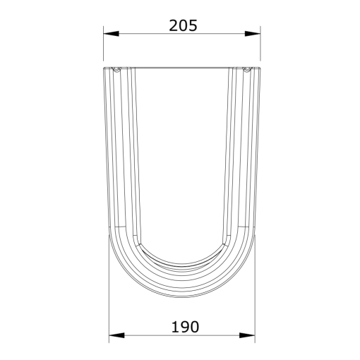 Semi Pedestal Blanco URB.Y - UNISAN
