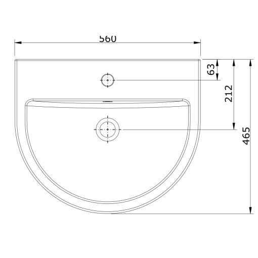 Lavabo URB.Y - UNISAN