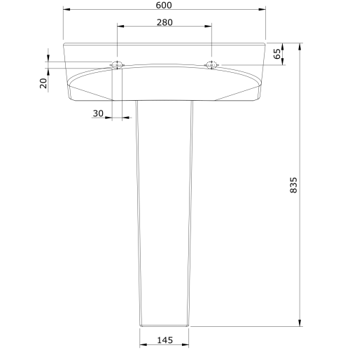 Lavabo URB.Y - UNISAN