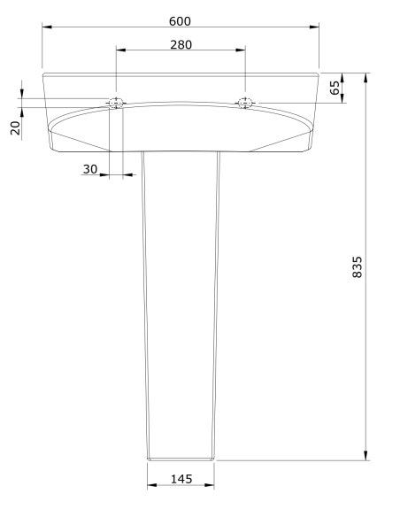 Lavabo URB.Y - UNISAN