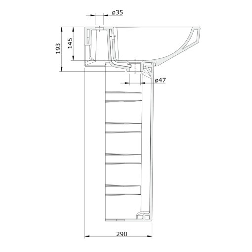 Lavabo URB.Y - UNISAN