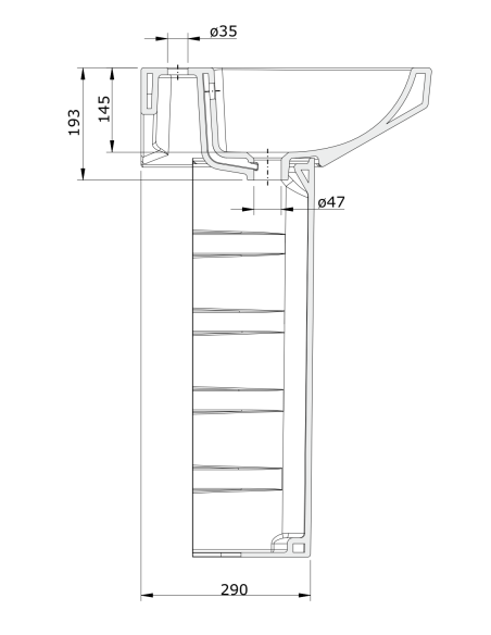 Lavabo URB.Y - UNISAN