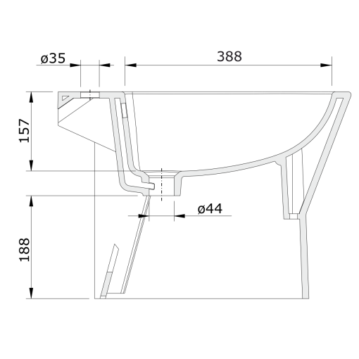 Bide Blanco URB.Y - UNISAN