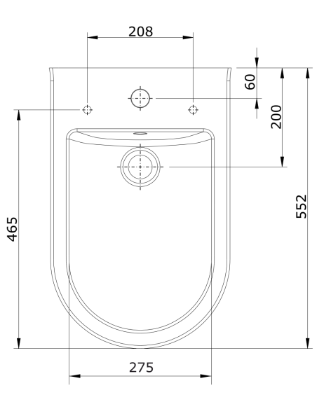 Bide C/O P/Asiento Bco URB.Y - UNISAN