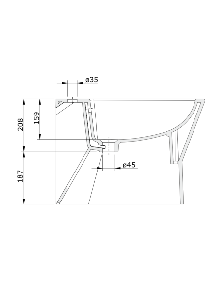 Bide Pared Blanco URB.Y - UNISAN