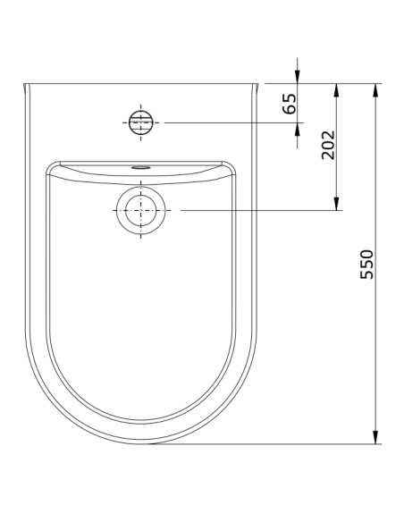 Bide Pared Blanco URB.Y - UNISAN
