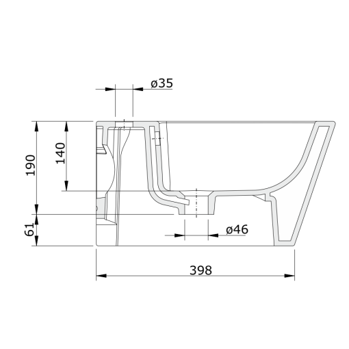 Bide Susp. Blanco URB.Y - UNISAN