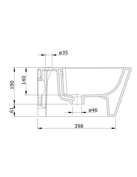Bide Suspendido 48 URB.Y UNISAN