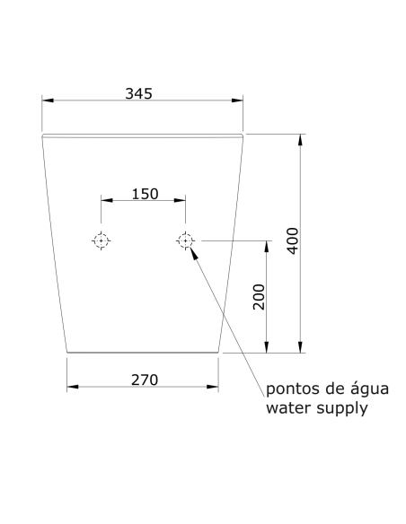 Bidé URB.Y PLUS - UNISAN